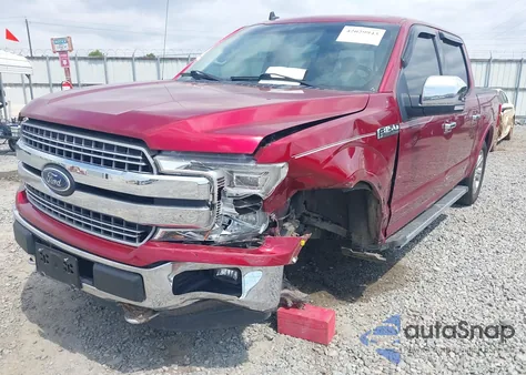 2019 Ford F-150 Lariat z USA, uszkodzony, nr VIN 1FTEW1E46KFD42428